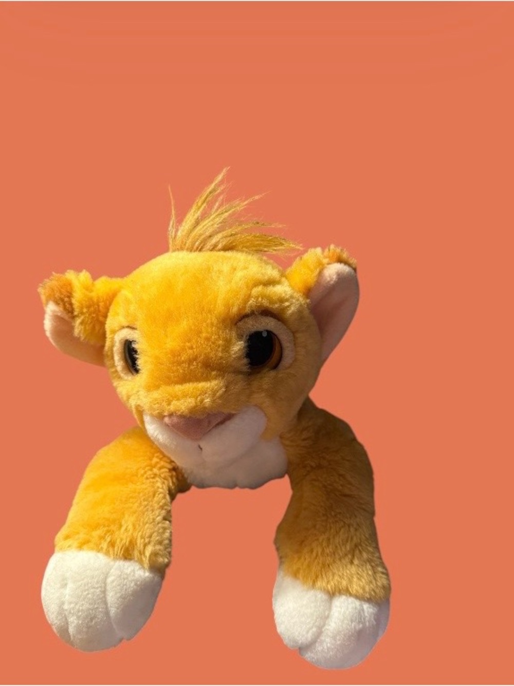 Vintage ~ 1993 ~ Disney~ The Lion King ~ “Floppy” Simba ~ Plush Toy ~ Mattel - Picture 15 of 16